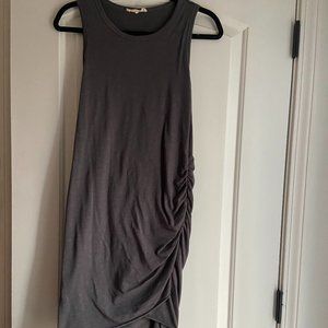 Cinched Cotton Tank Dress